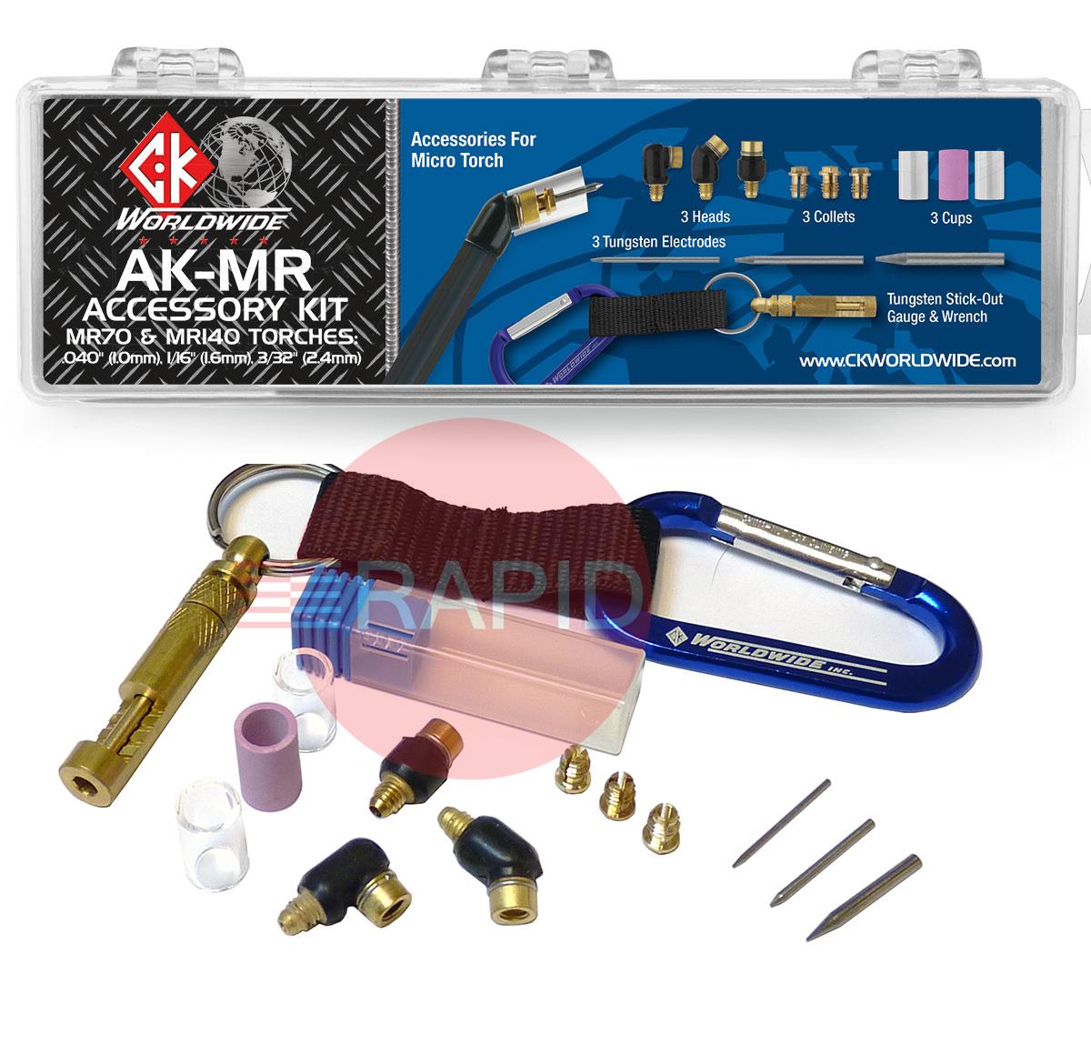 CK-MR712SF  CK MR70 Air-Cooled Micro Torch Package, 70Amp, with 3.8m Superflex Cable, 3/8